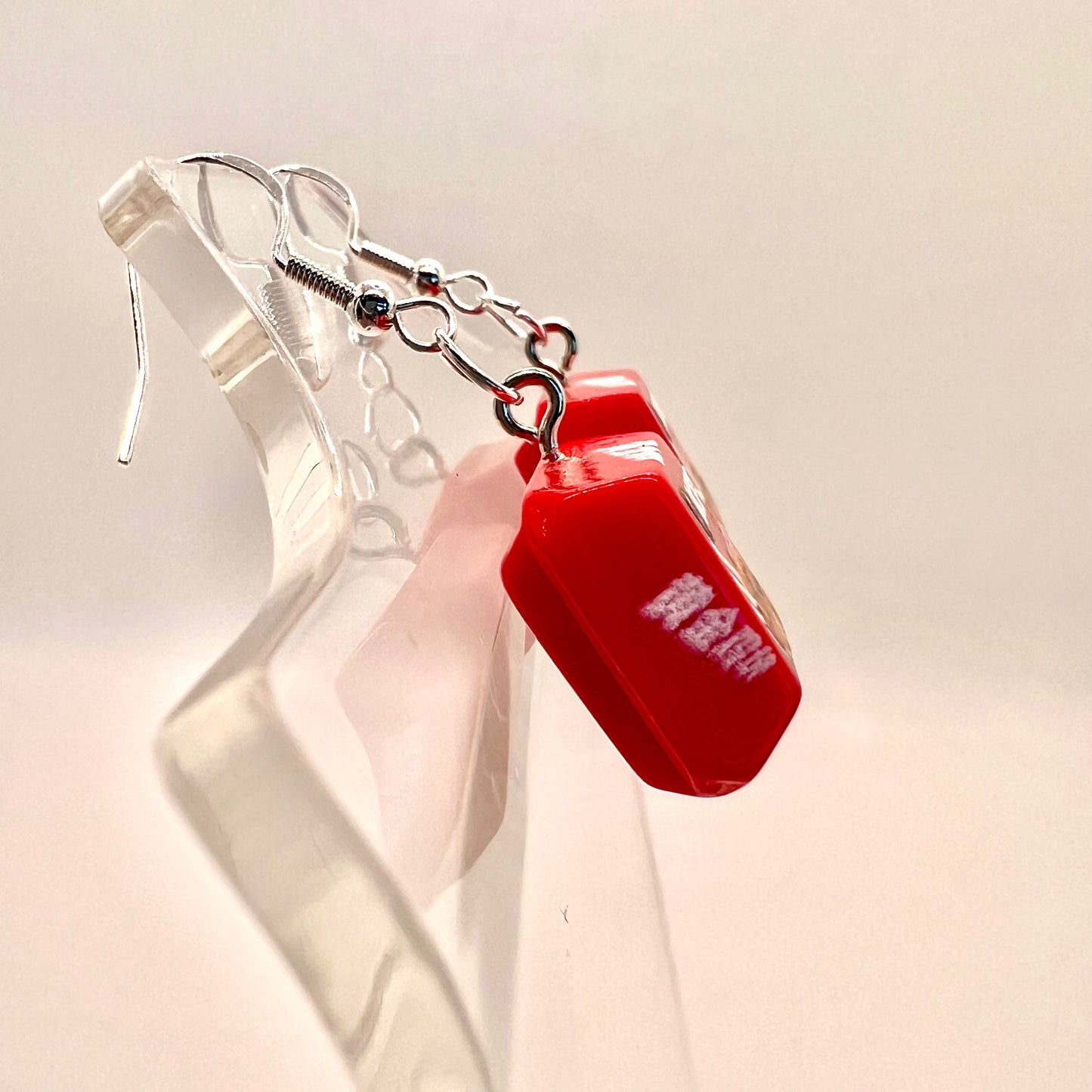 KFC Chicken Nugget Box Earrings
