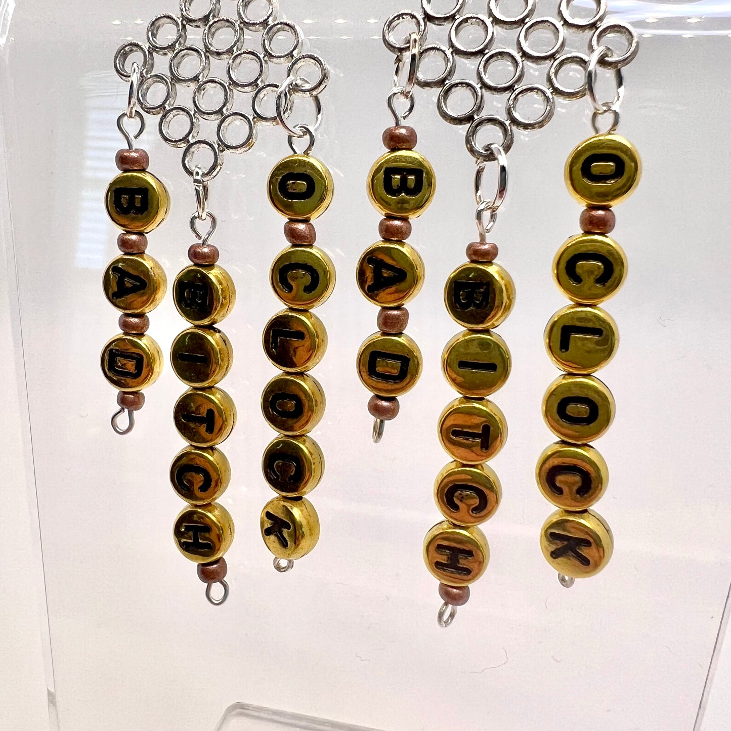 Lizzo “Bad B*tch Oclock” Earrings