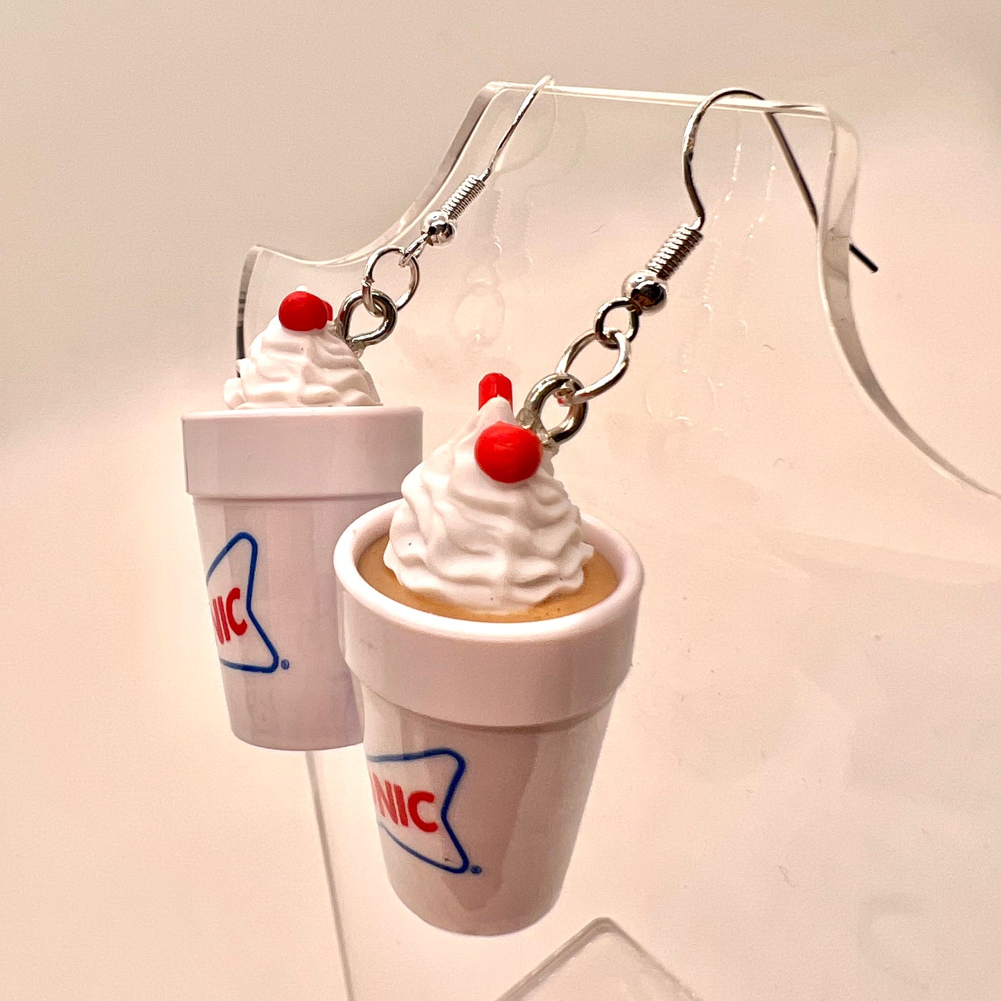 Sonic Milkshake Cup Earrings
