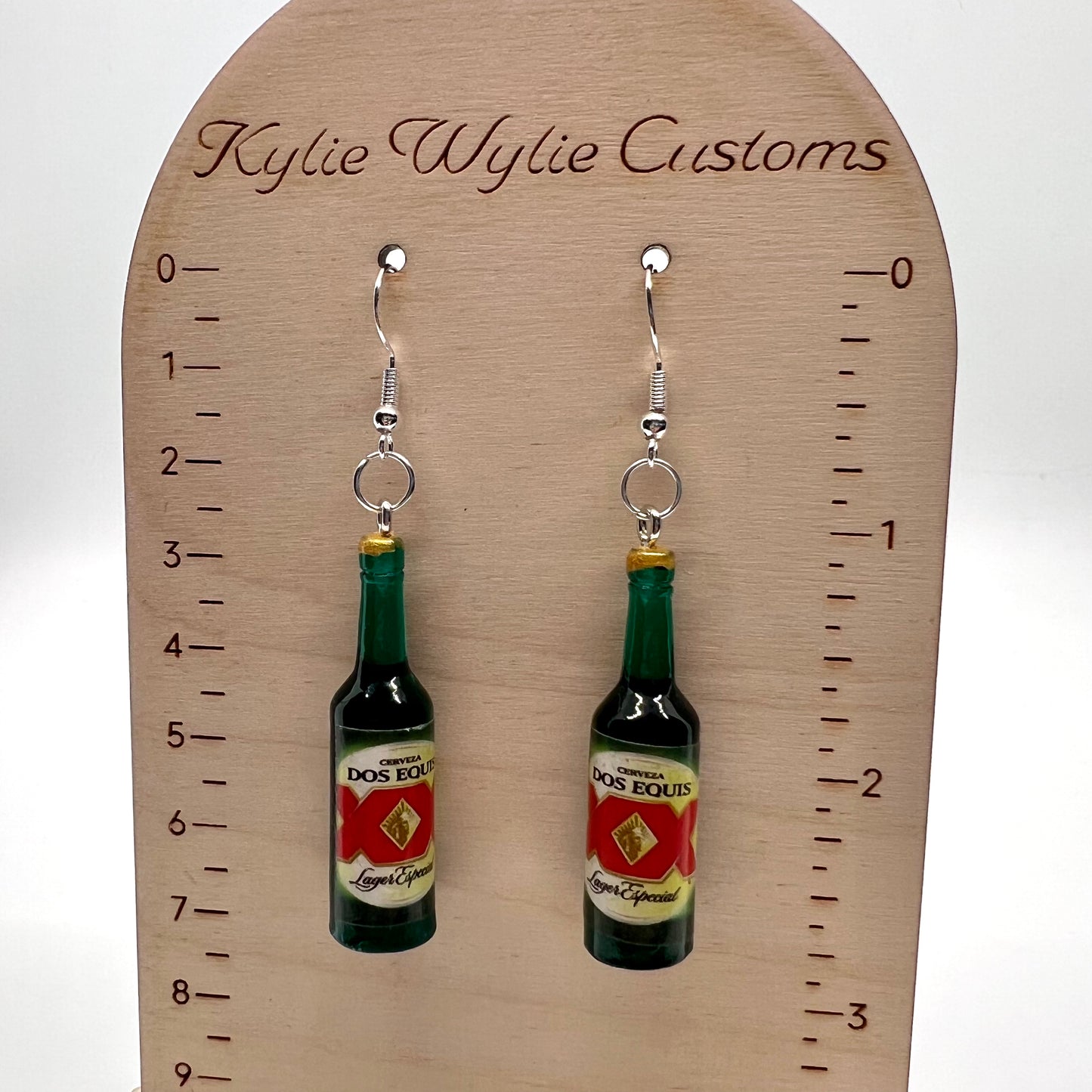 XX Dos Equis Bottle Earrings