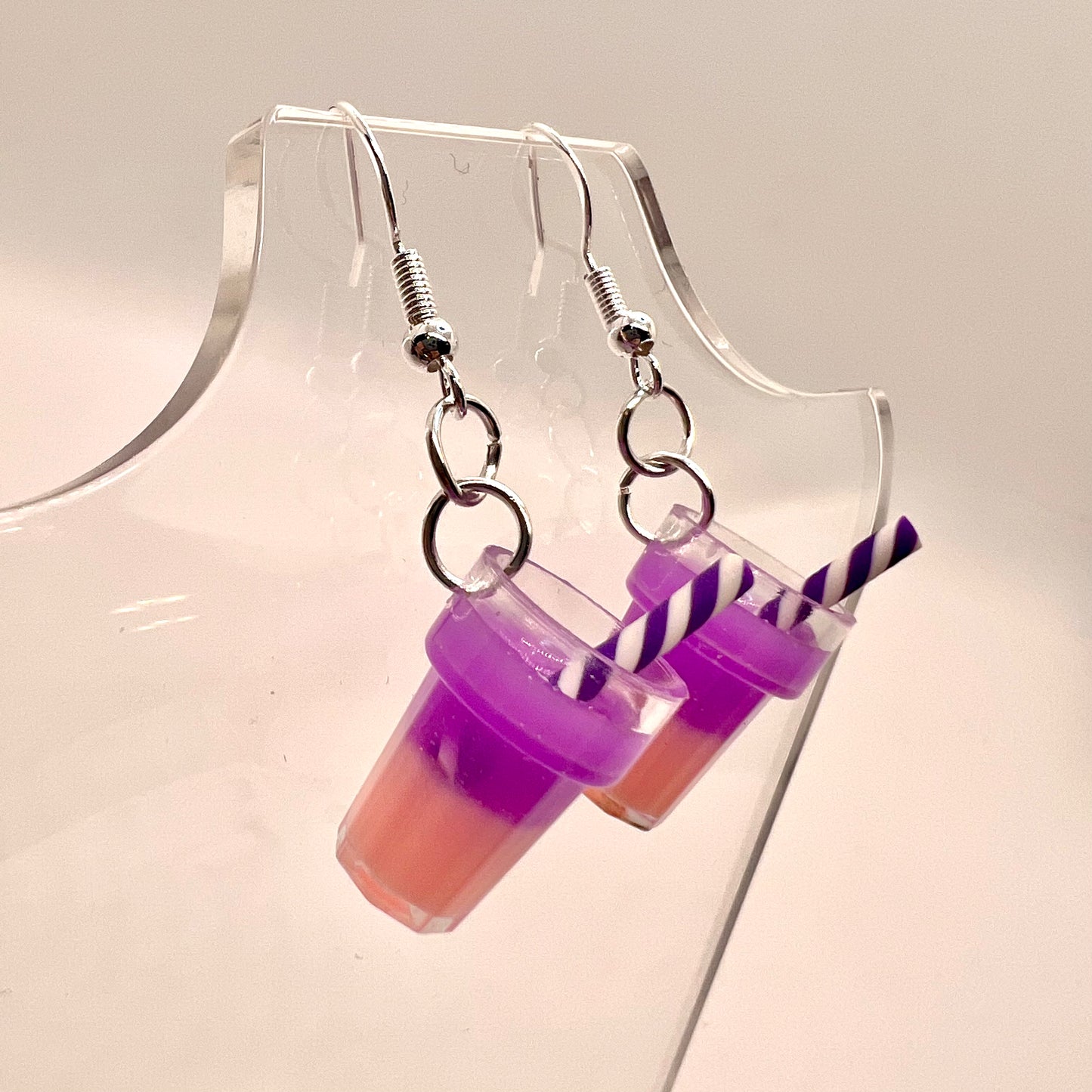 Mini Milkshake Cup Earrings