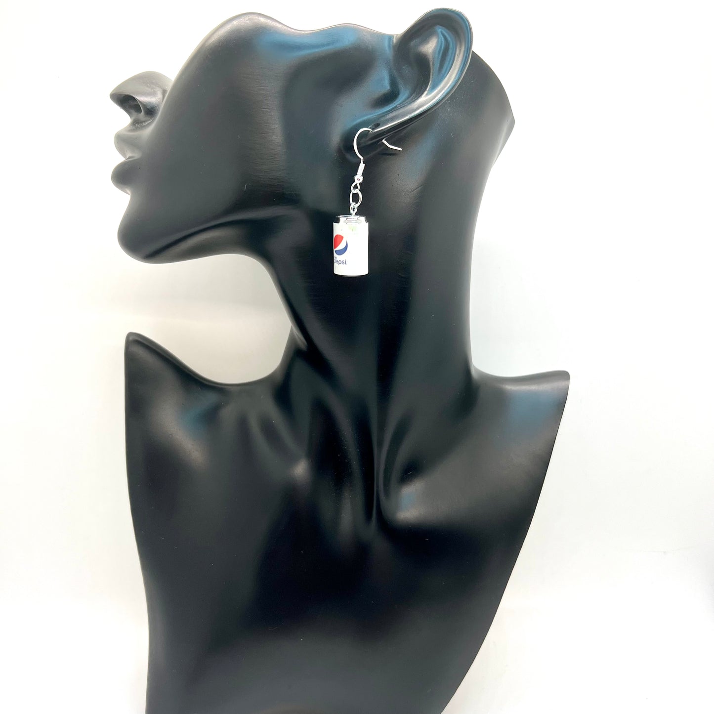 Diet Pepsi Soda Can Earrings