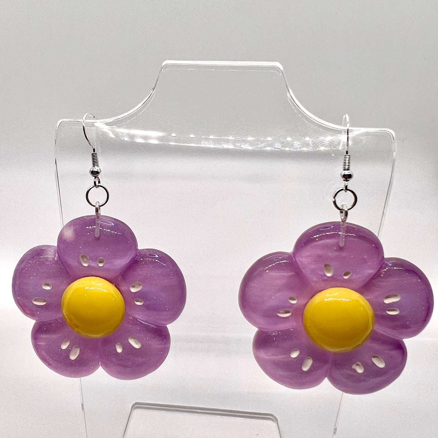 Oversize Flower Earrings