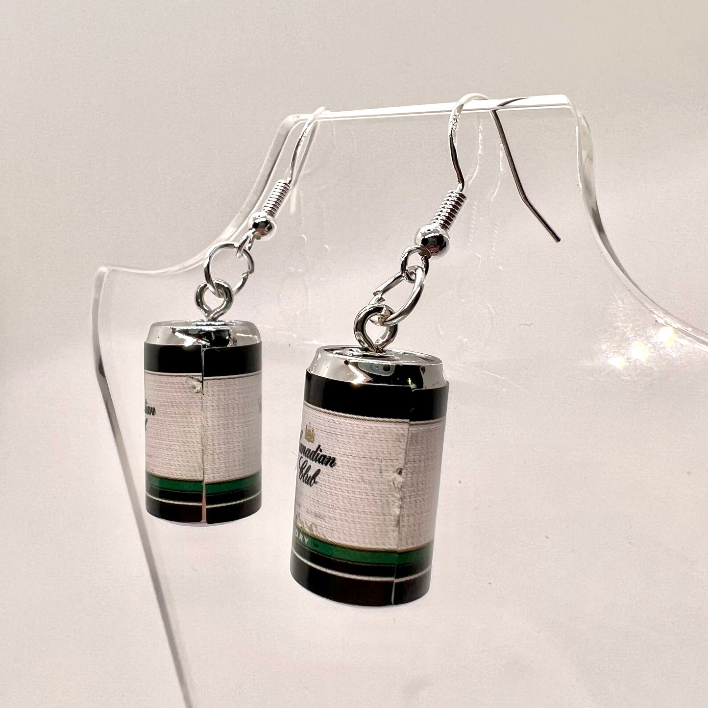 Canadian Club Can Earrings