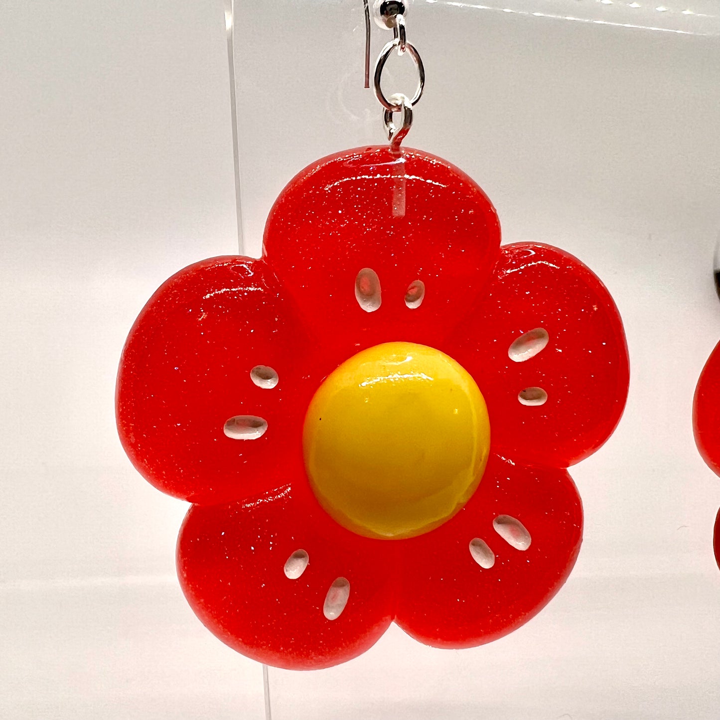 Oversize Flower Earrings