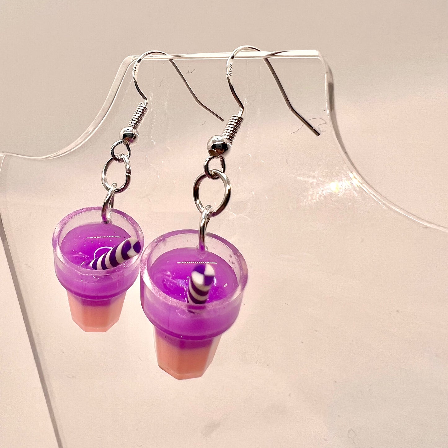 Mini Milkshake Cup Earrings