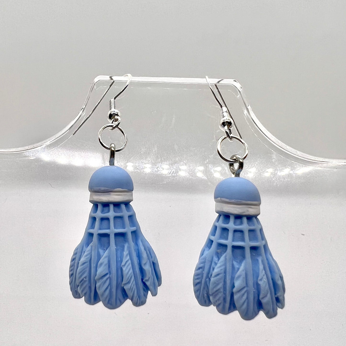 Badminton Birdie Earrings