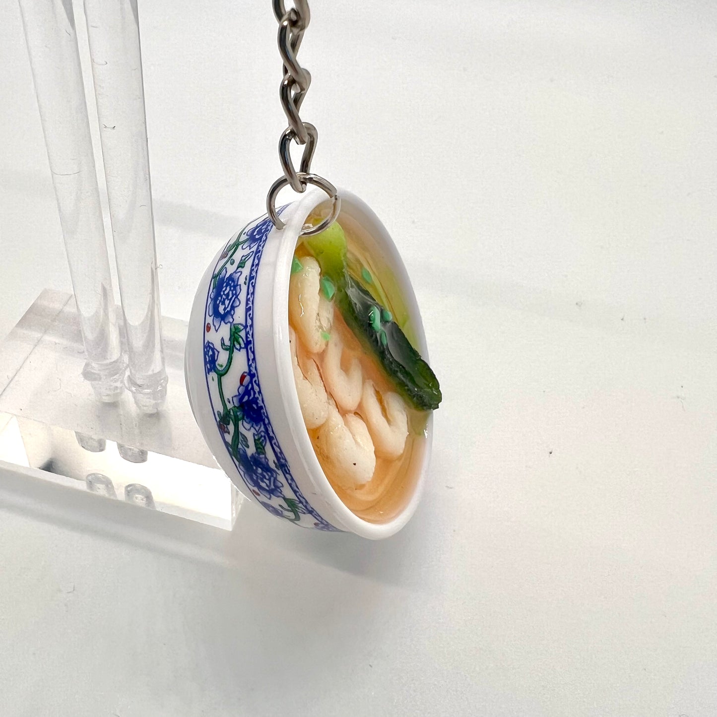 Shrimp Pho Bowl Keychain