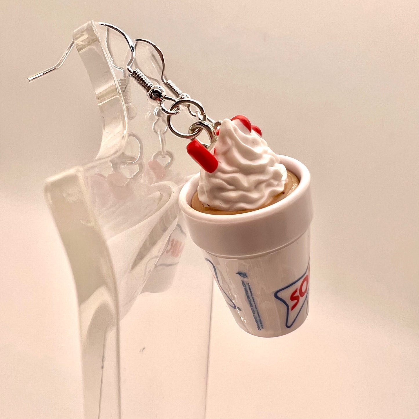 Sonic Milkshake Cup Earrings