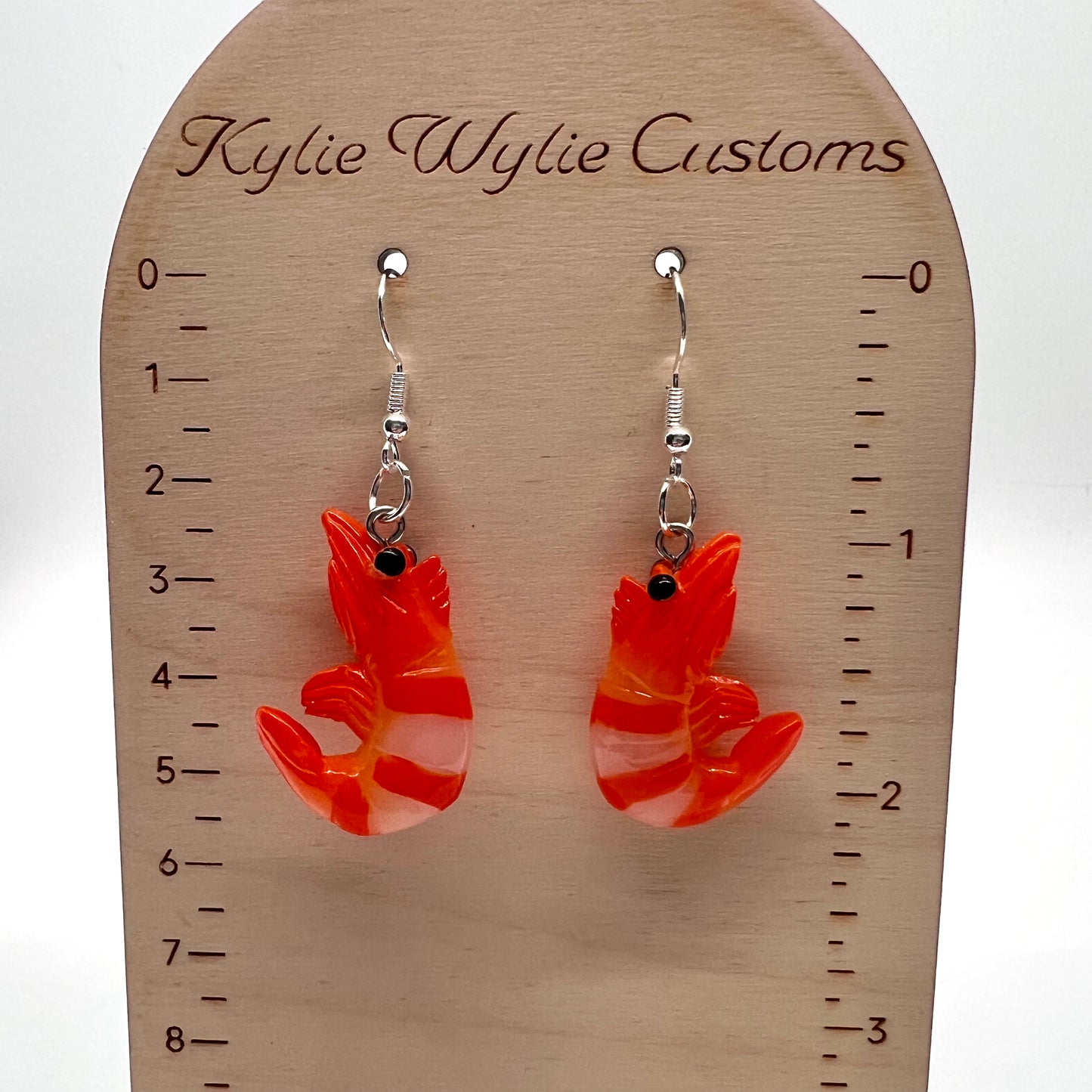 Small Shrimp Earrings
