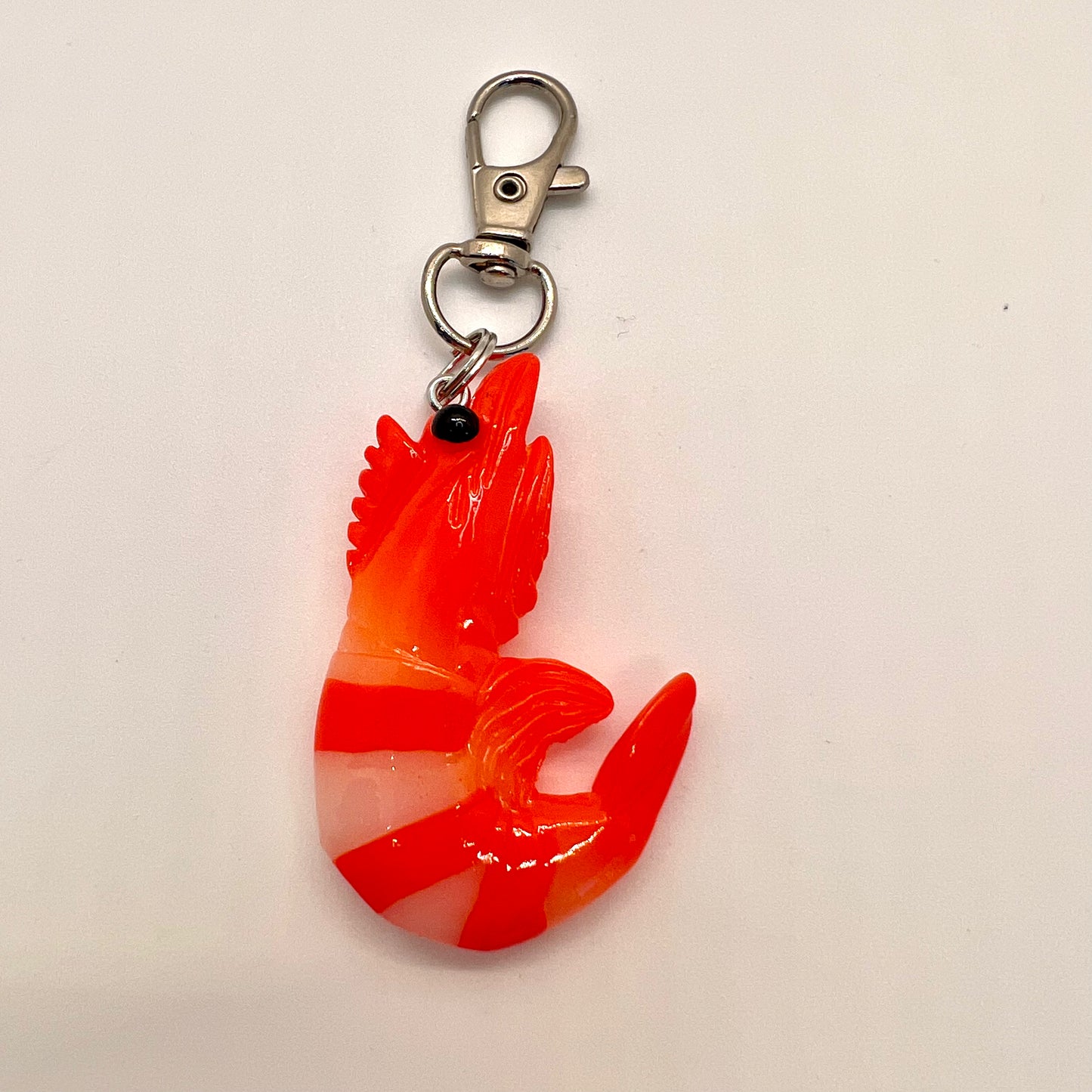 Large Shrimp Keychain