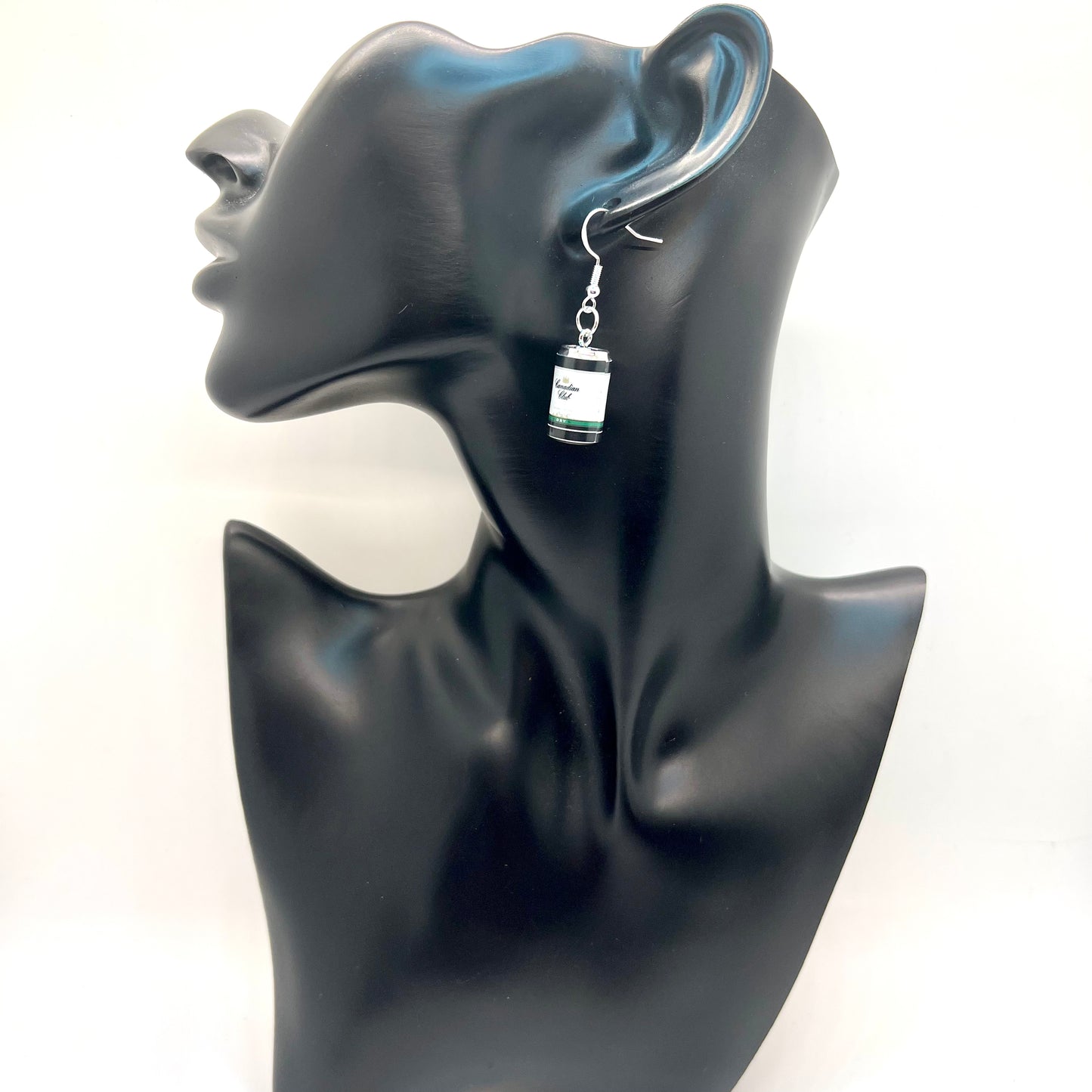 Canadian Club Can Earrings