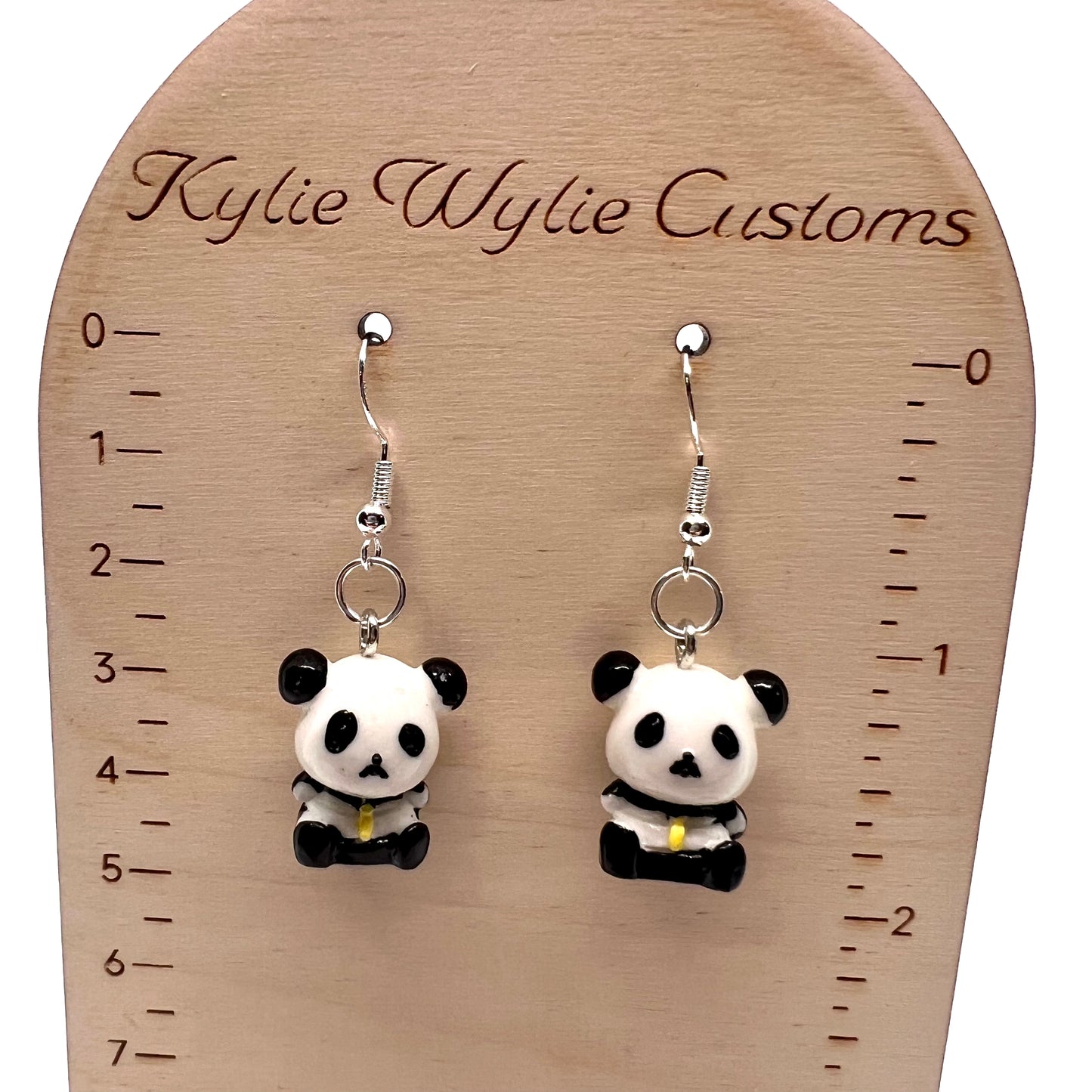 Panda Bear Earrings