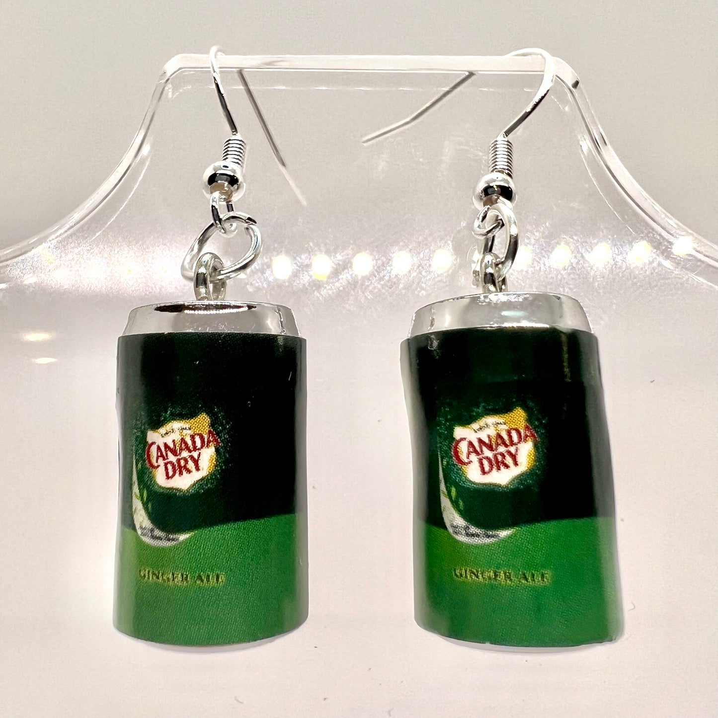 Canada Dry Ginger Ale Earrings