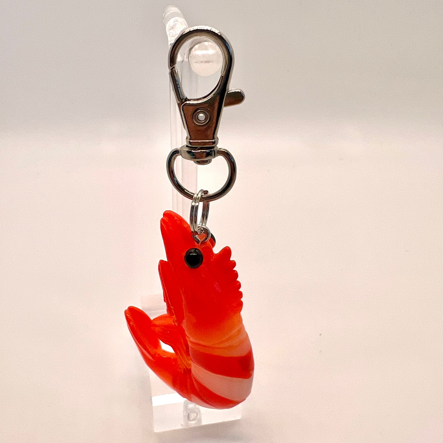 Large Shrimp Keychain