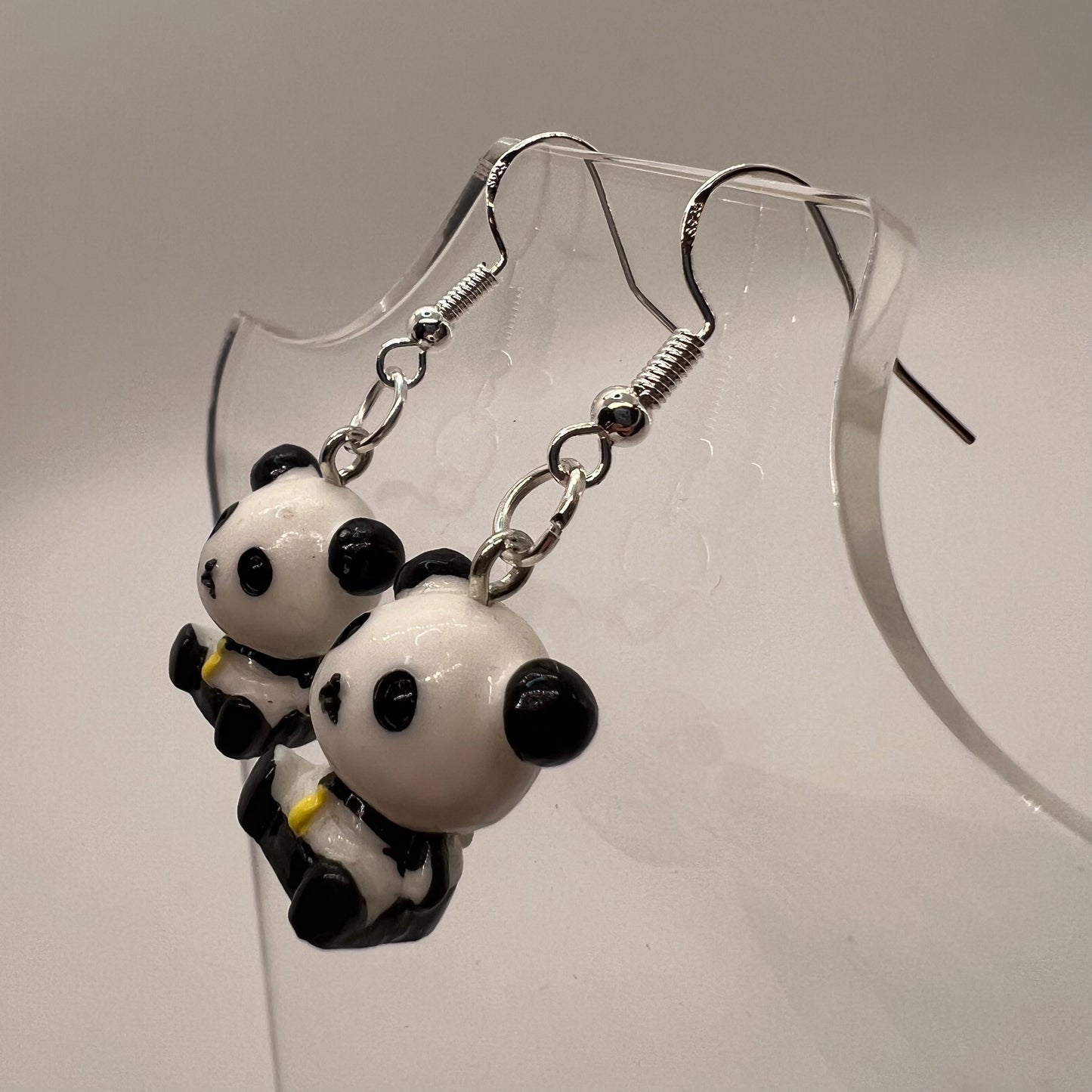 Panda Bear Earrings