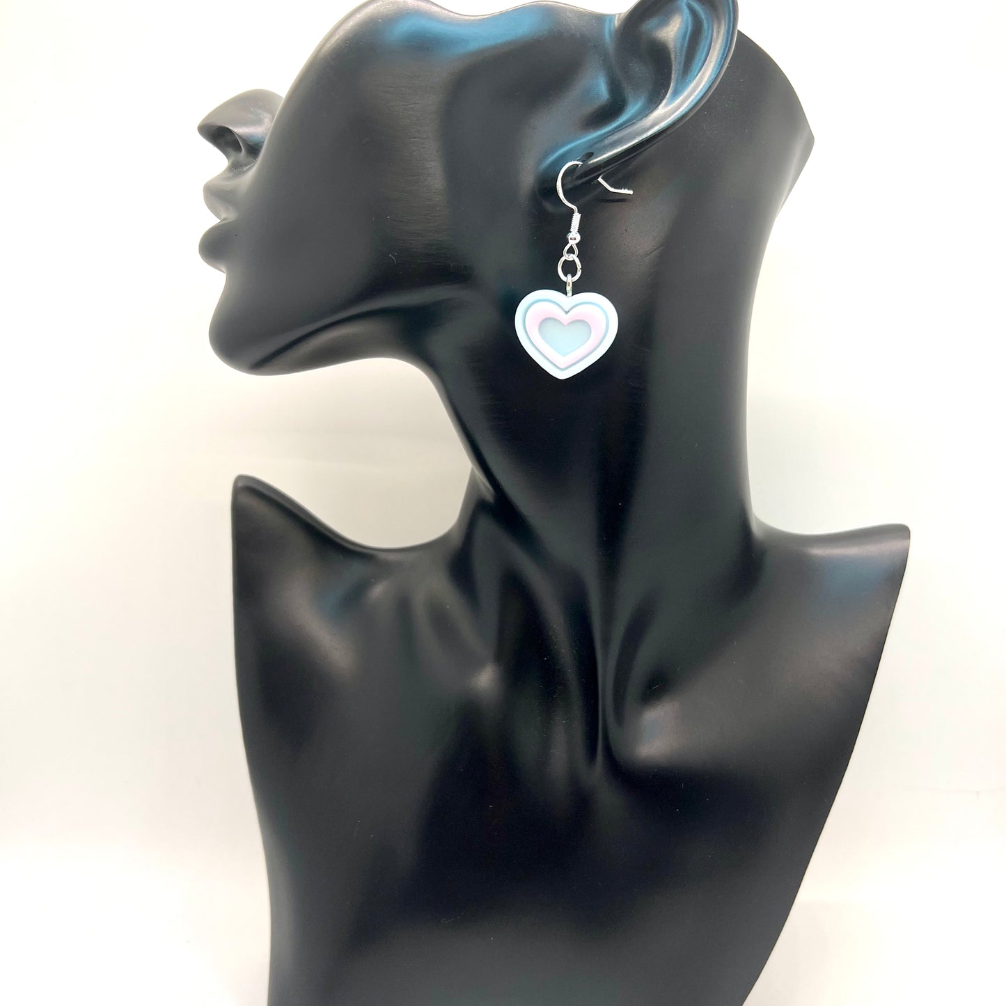 Pastel Heart Earrings