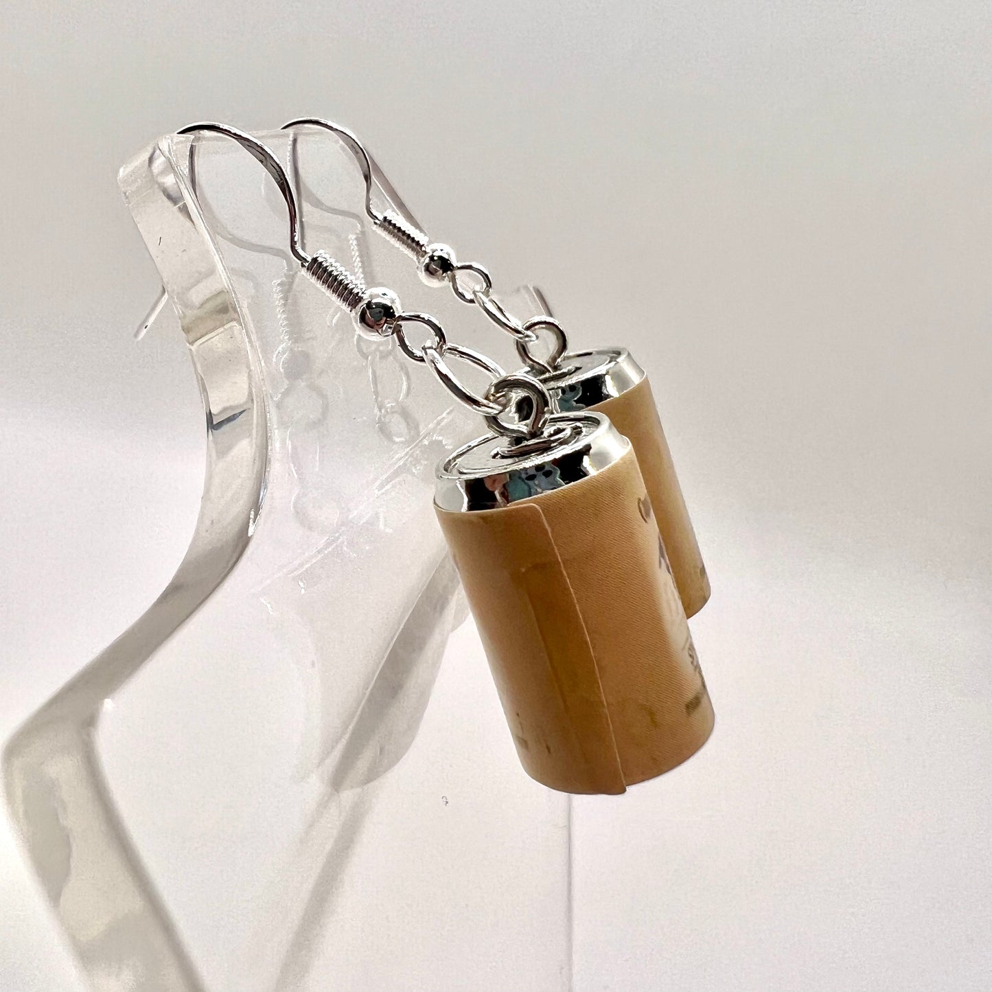 Captain Spiced Rum Can Earrings
