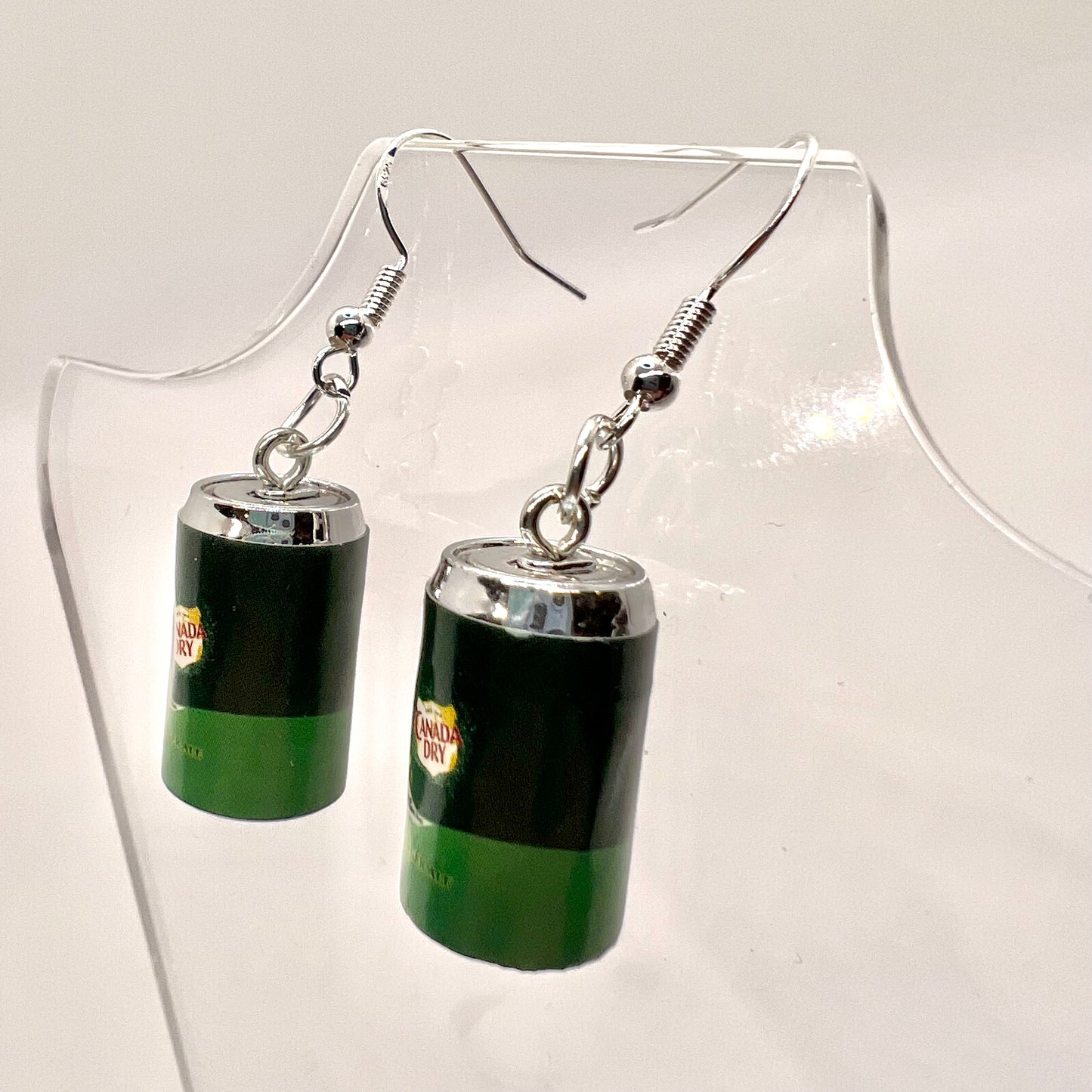 Canada Dry Ginger Ale Earrings