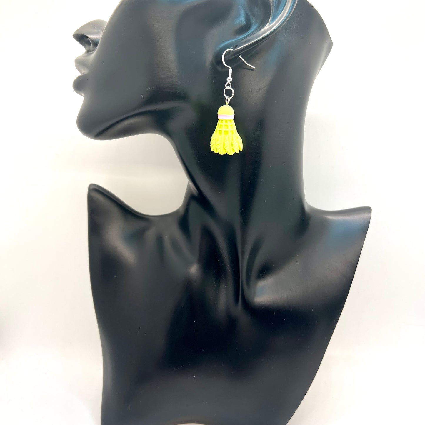 Badminton Birdie Earrings
