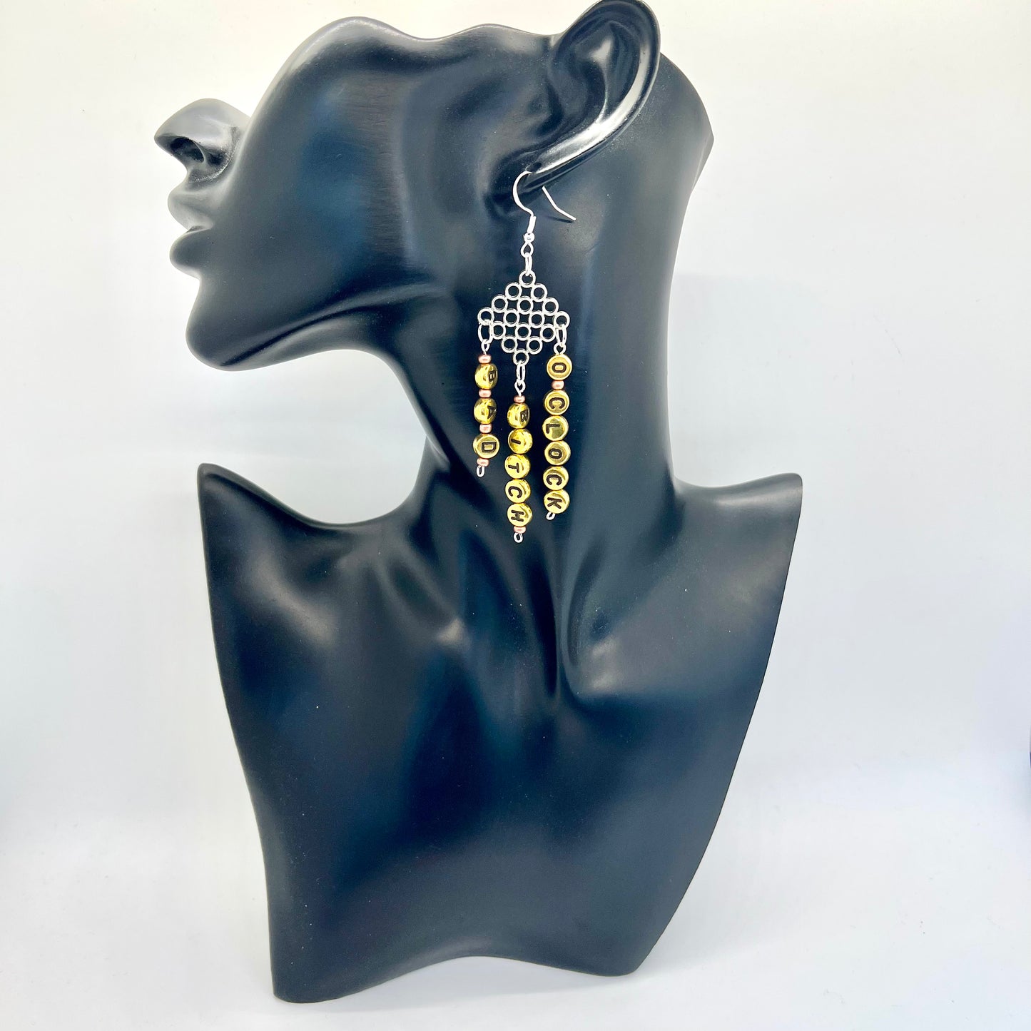 Lizzo “Bad B*tch Oclock” Earrings