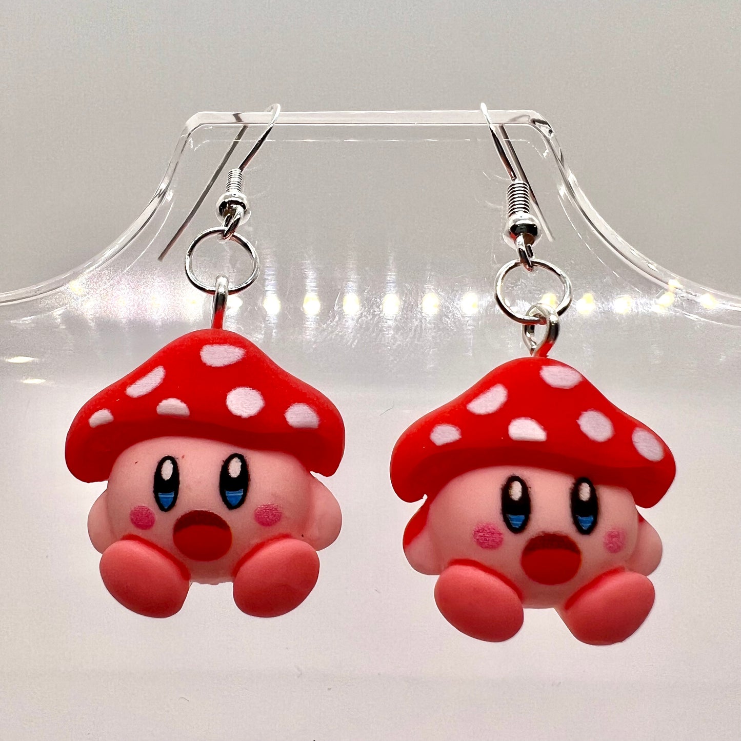 Kirby Mushroom Earrings