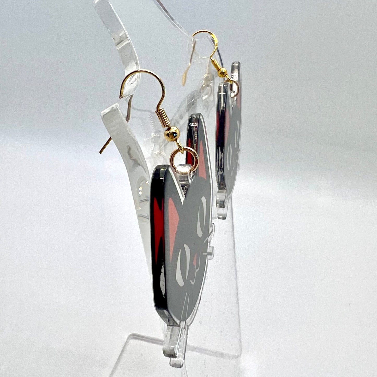 Black Cat Earrings