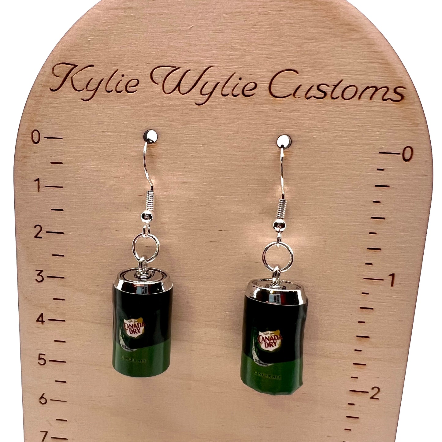 Canada Dry Ginger Ale Earrings