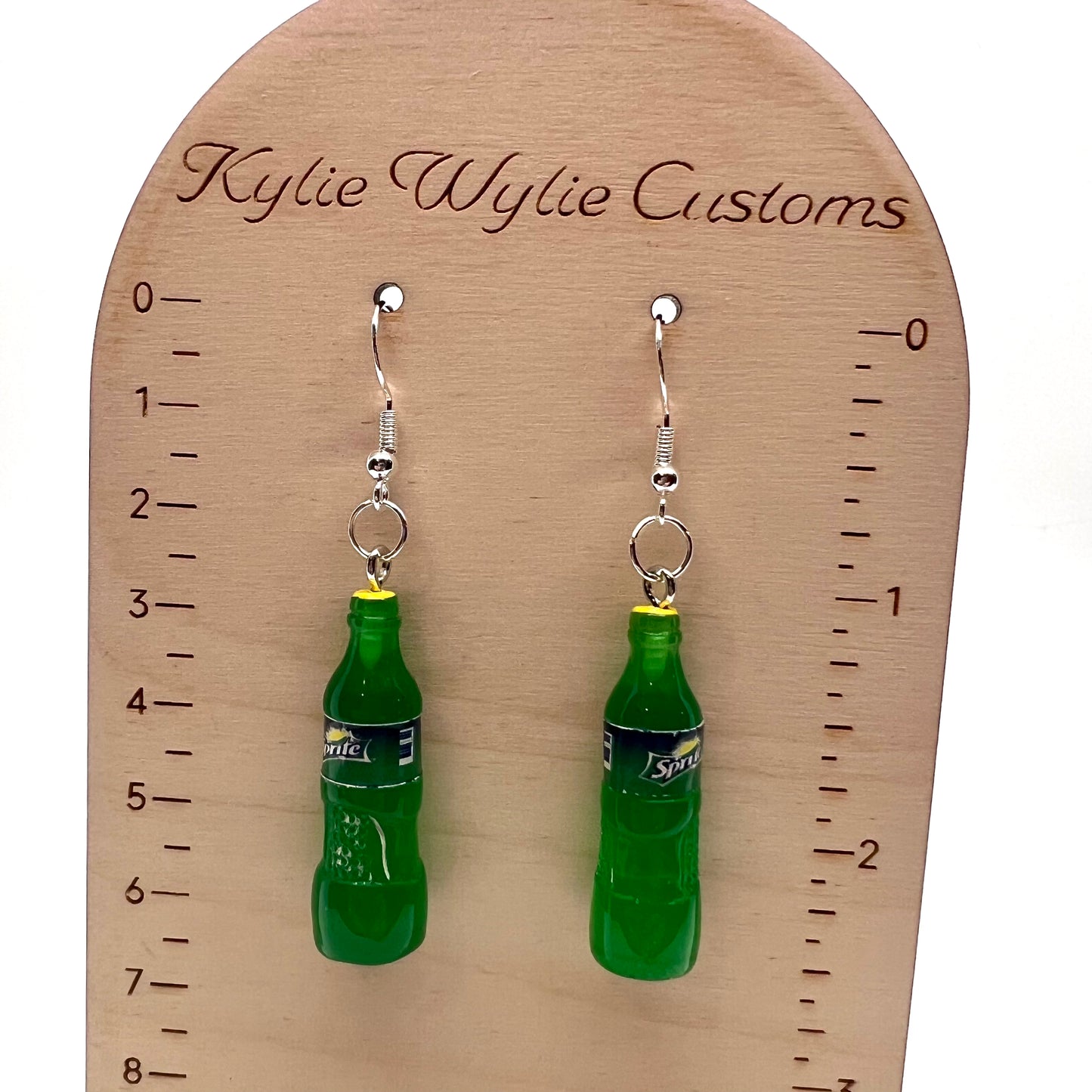 Sprite Bottle Earrings