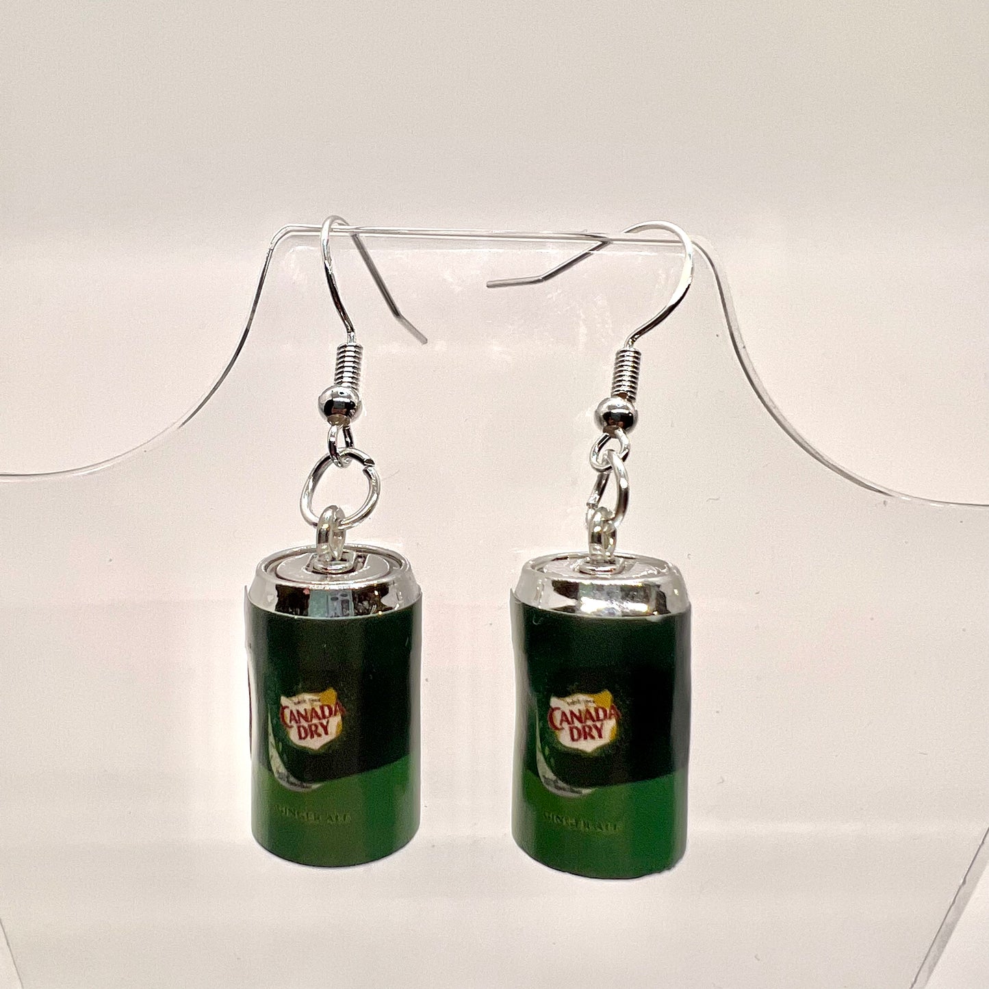 Canada Dry Ginger Ale Earrings
