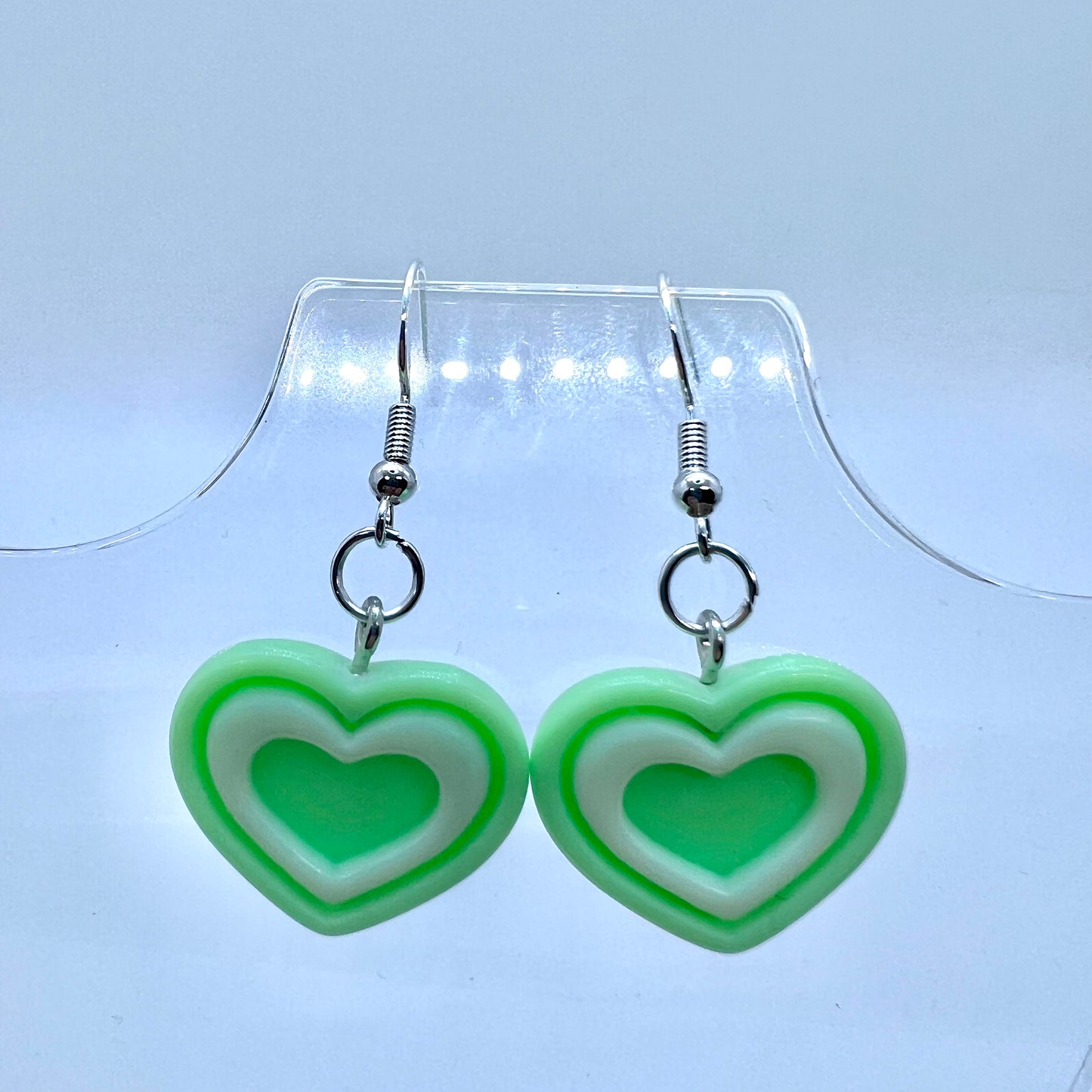Pastel Heart Earrings