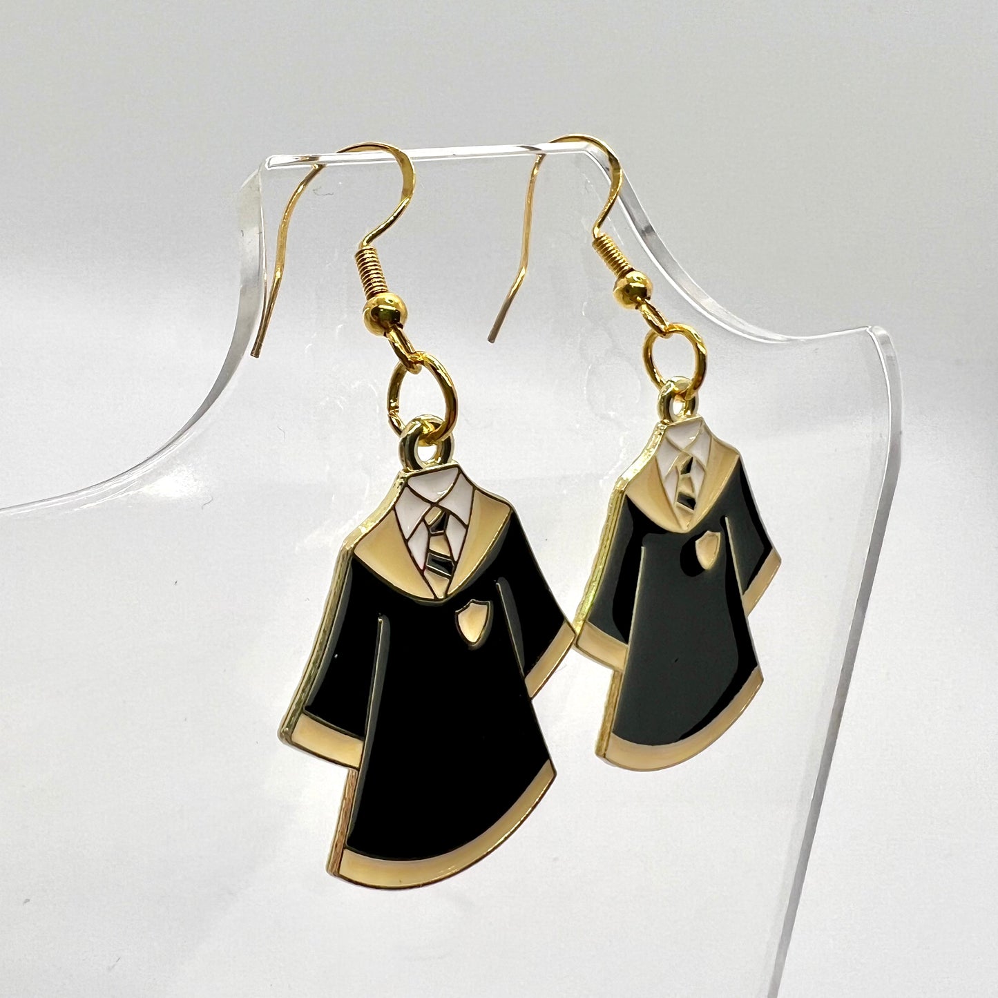 Hufflepuff Wizard Robe Earrings