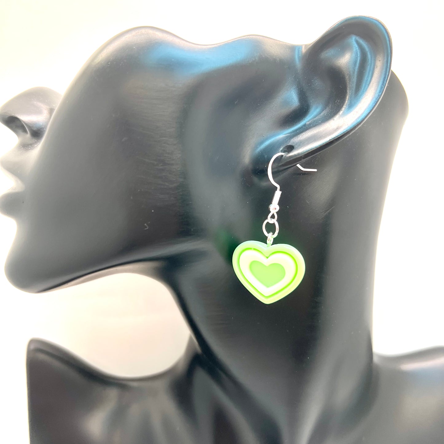 Pastel Heart Earrings