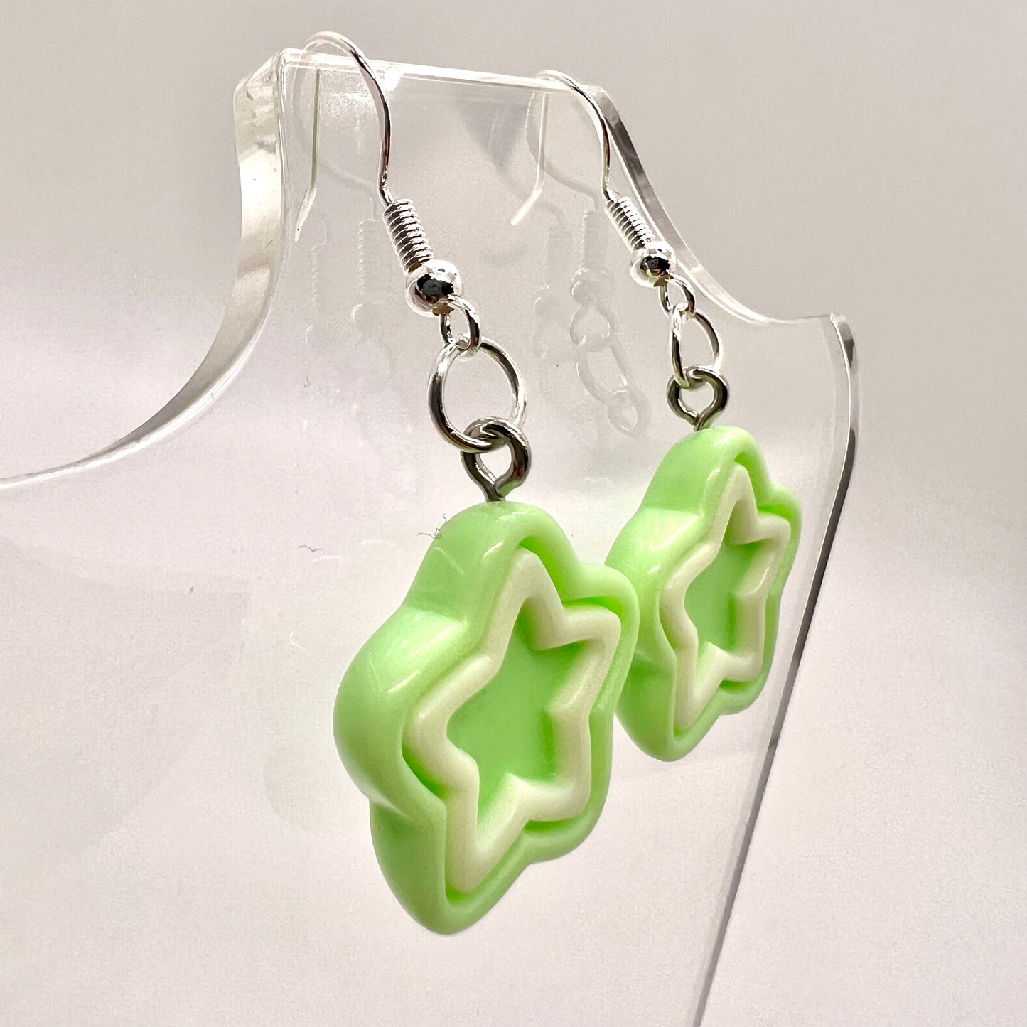 Pastel Star Earrings