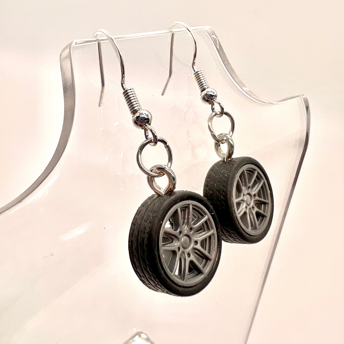 Car Wheel Earrings