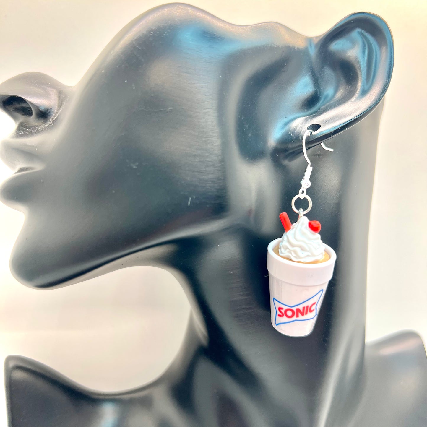 Sonic Milkshake Cup Earrings