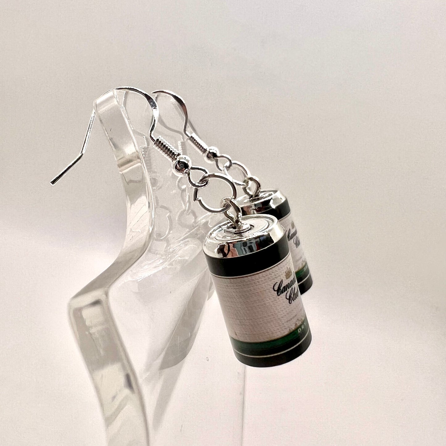 Canadian Club Can Earrings