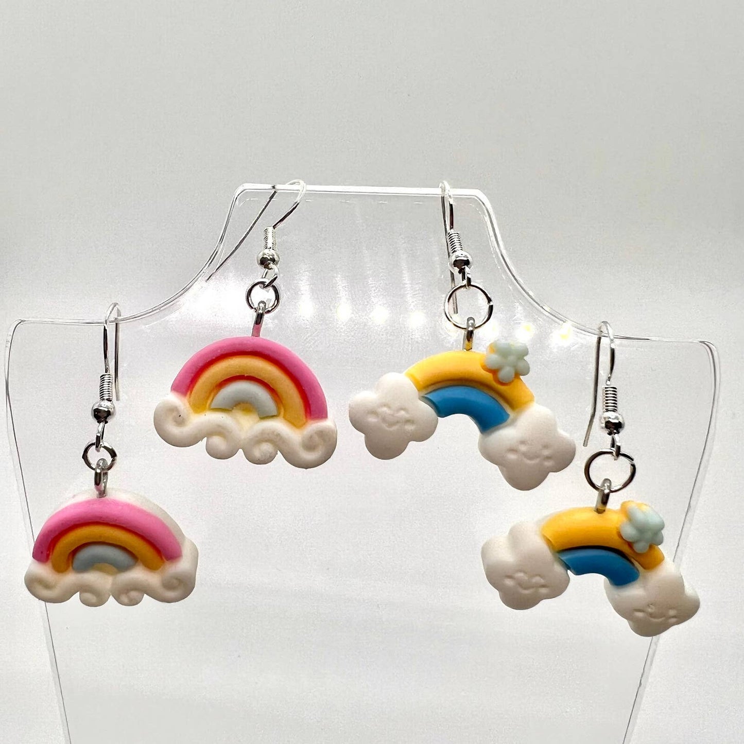 Rainbow & Cloud Earrings