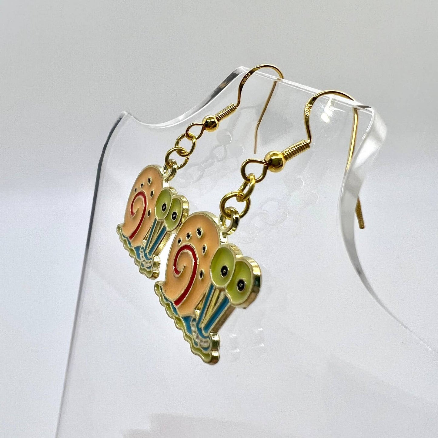 Spongebob Gary Earrings