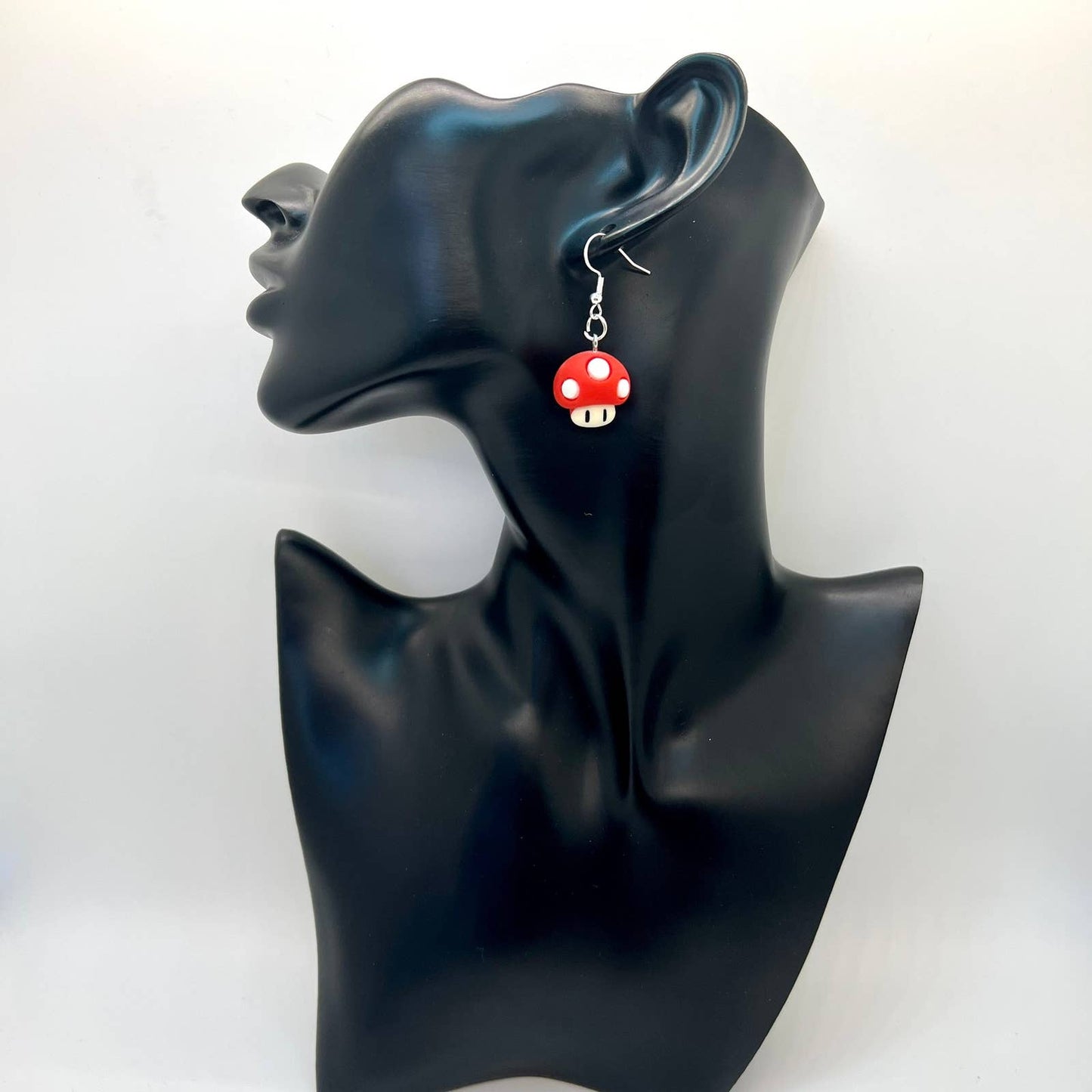 Red Mushroom Earrings