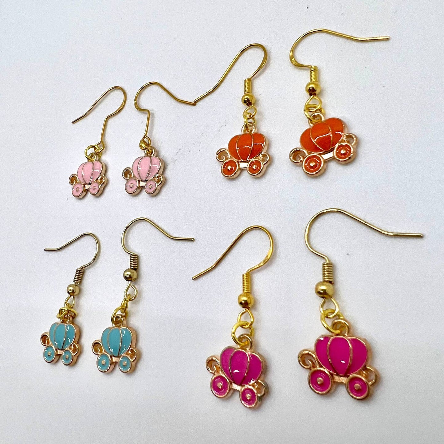 Cinderella Carriage Earrings