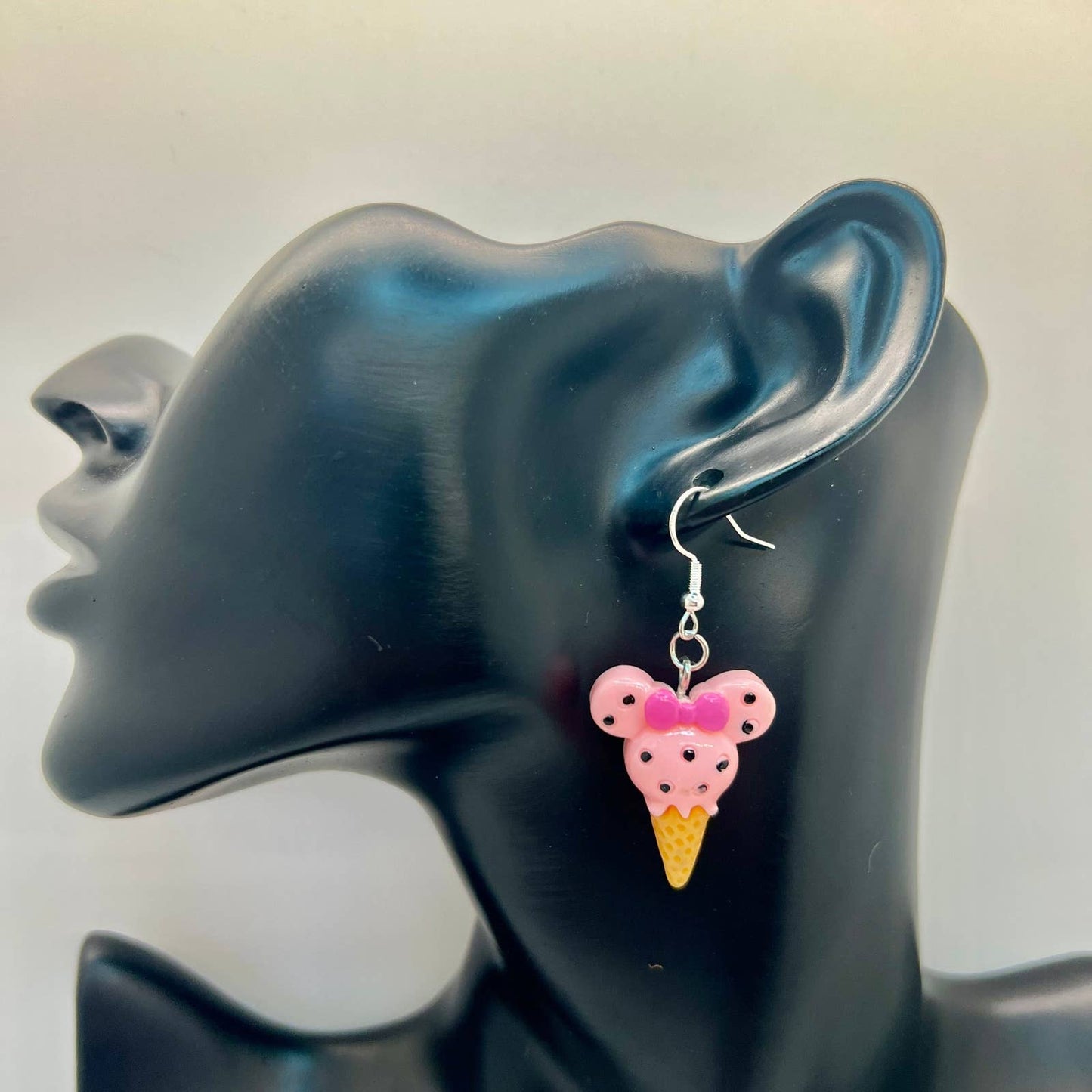 Mickey & Minnie Ice Cream Earrings