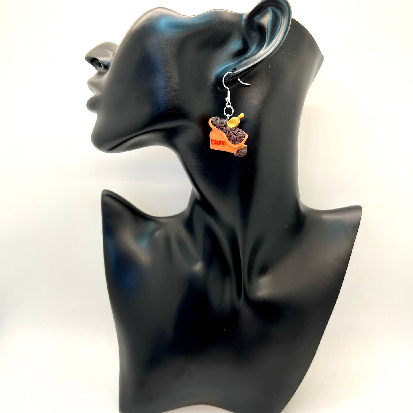 Coffee Bean Earrings