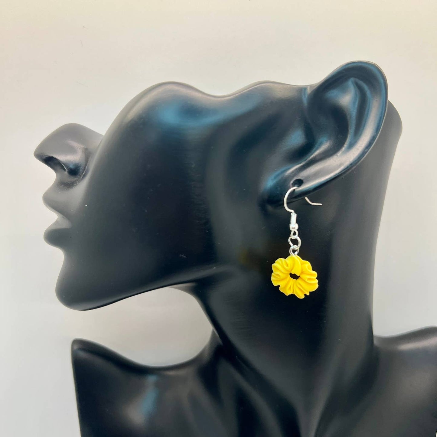Hair Scrunchie Earrings
