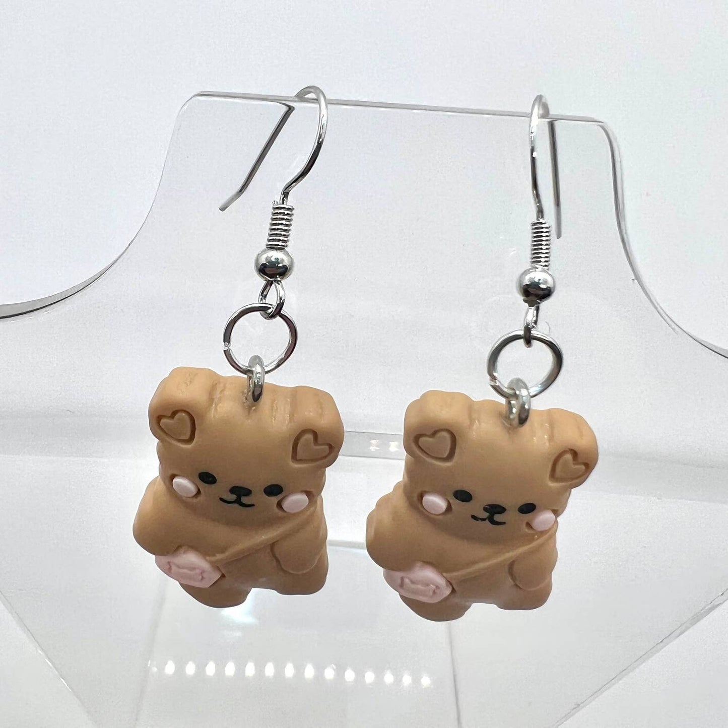 Teddy Bear Earrings