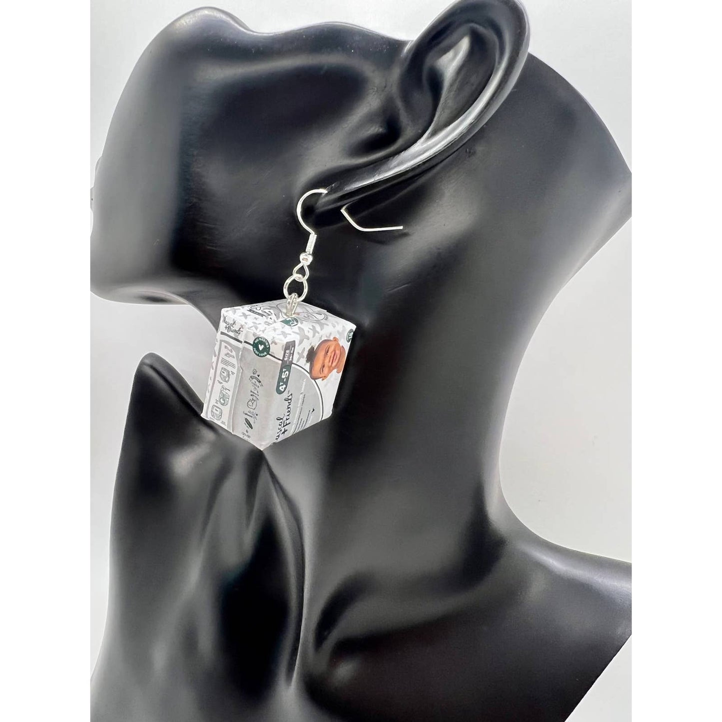 Baby Diapers Earrings