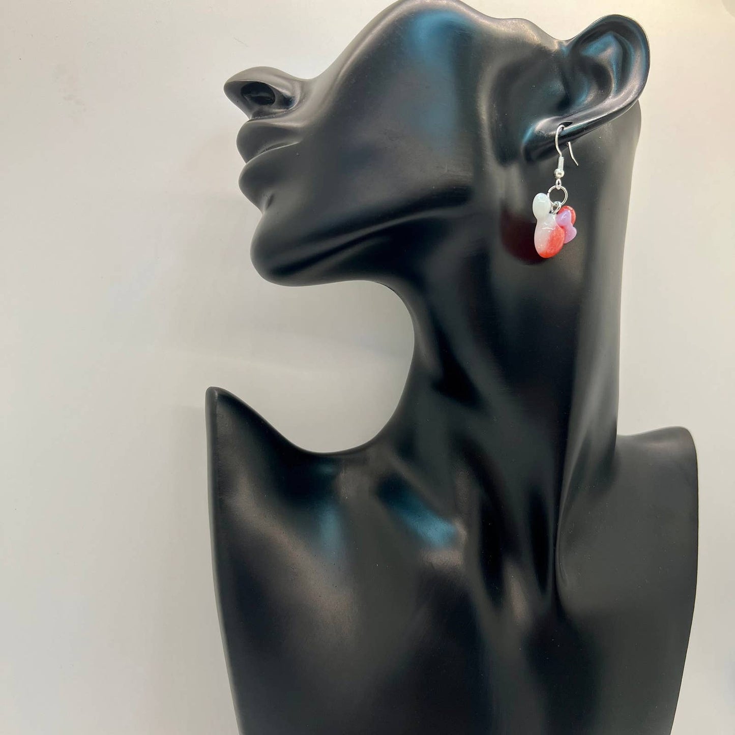 Minnie Mouse Tye Dye Earrings
