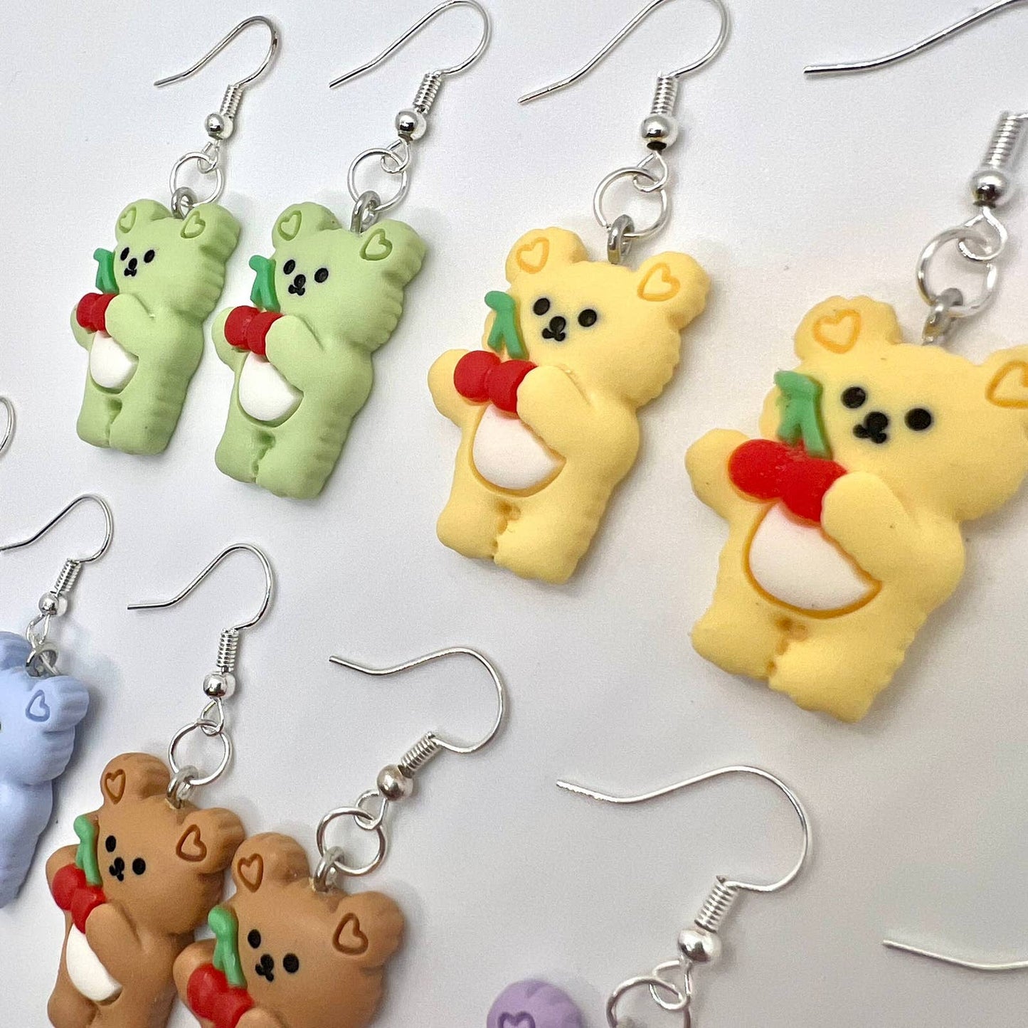 Teddy Bear Earrings