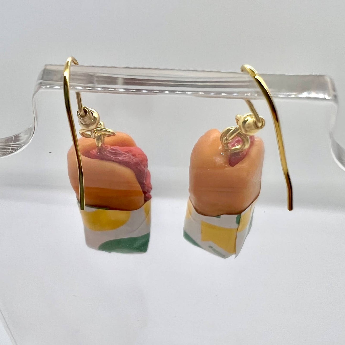 Subway Meatball Sub Earrings