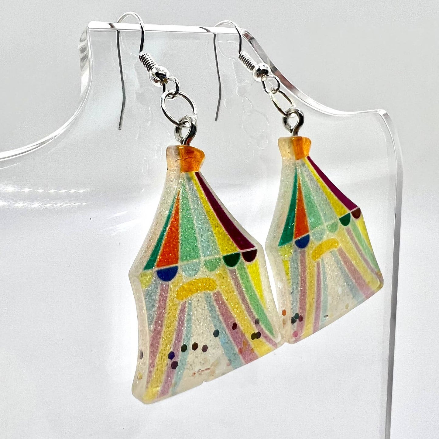 Circus Tent Earrings